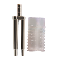 BI-V-PIN CON CAMISA DE PLASTICO Y TAPONES DE GOMA 1000uds