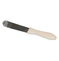 ESPATULA PARA ALGINATO ACERO INOX. MANGO PLASTICO