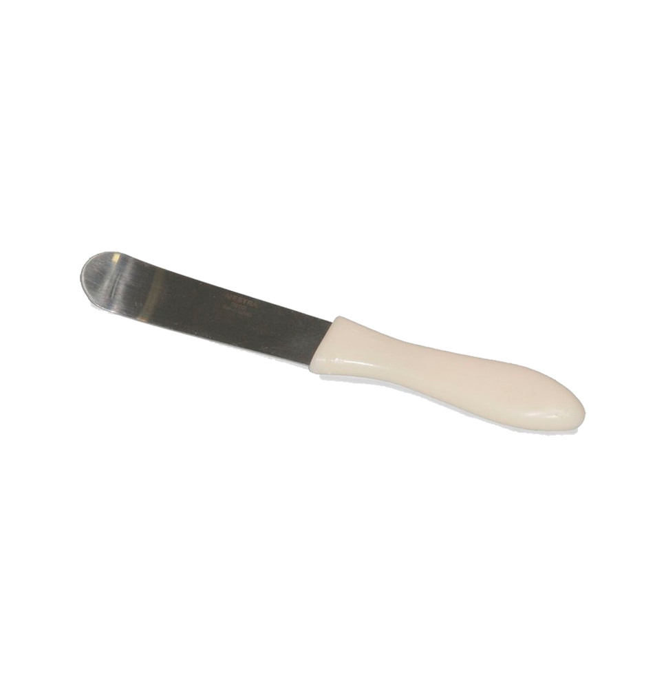 ESPATULA PARA ALGINATO ACERO INOX. MANGO PLASTICO
