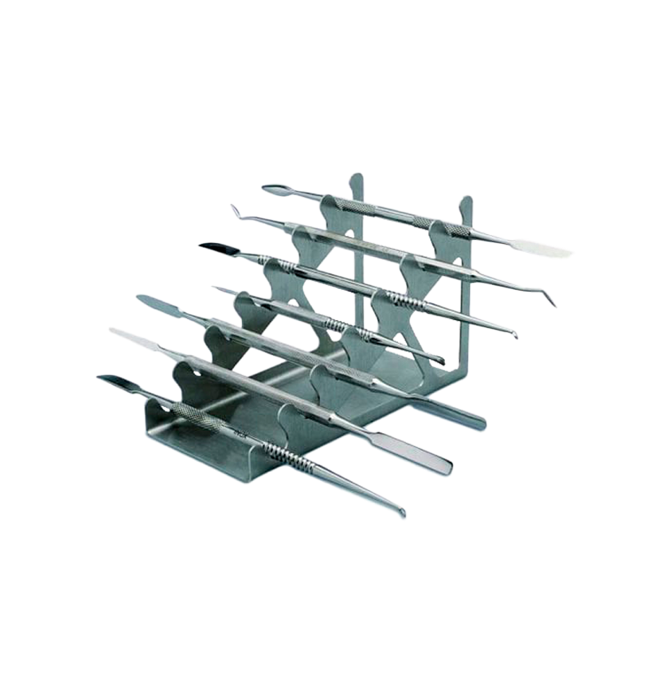 SOPORTE ACERO INOX. PARA INSTRUMENTOS