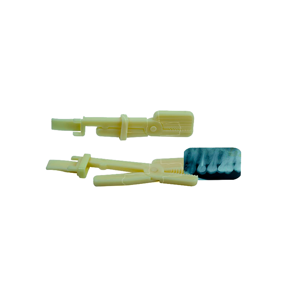 PINZAS PARA SUJECION DE FILM RAYOS X 4uds