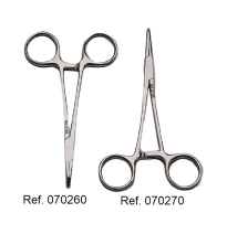 PINZA MOSQUITO CURVA 12cm (Lab)