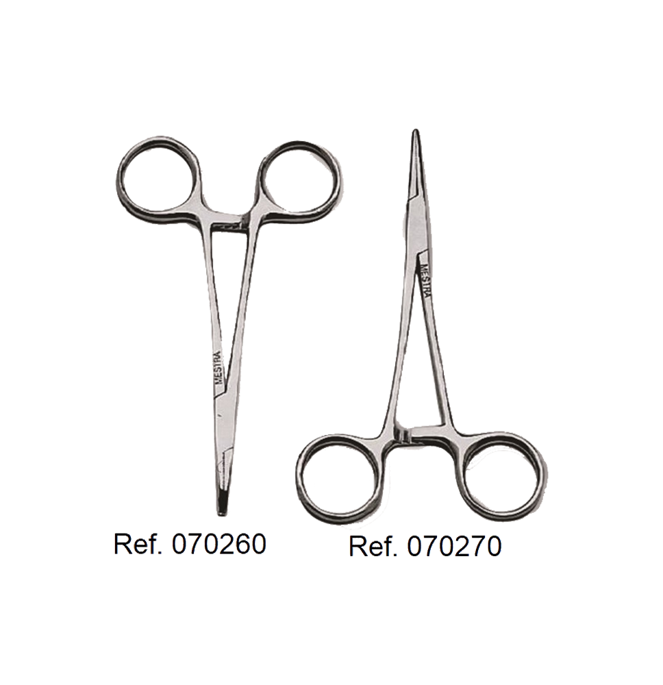 PINZA MOSQUITO CURVA 12cm (Lab)