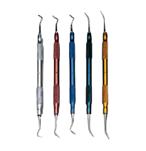INSTRUMENTOS PARA MODELAR P. K. THOMAS ALUM. ANODIZADO (5pcs)
