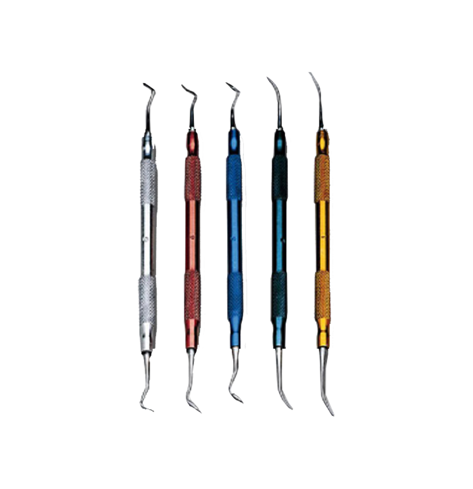 INSTRUMENTOS PARA MODELAR P. K. THOMAS ALUM. ANODIZADO (5pcs)