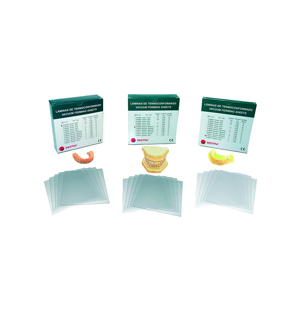 LAMINAS DE TERMOCONFORMADO DURAS 0.75MM