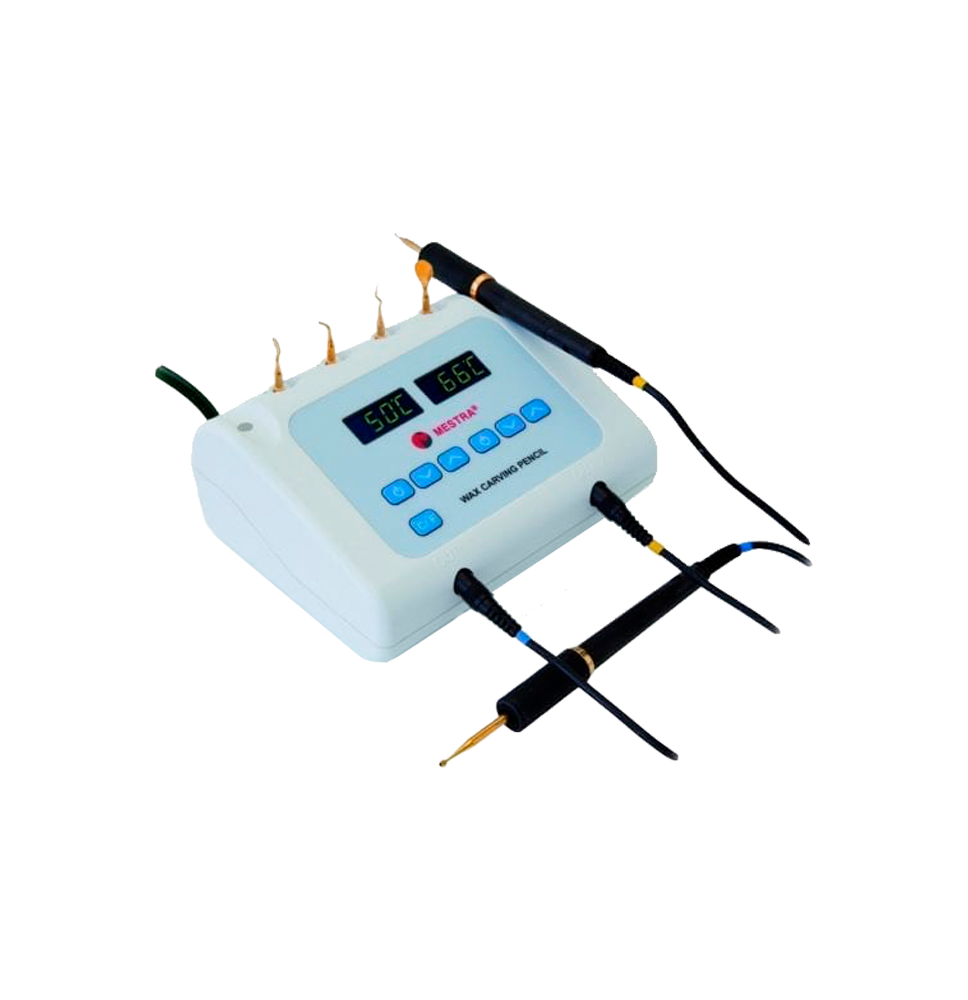 ESPATULA ELECTRONICA DOBLE PARA MODELAR CERA