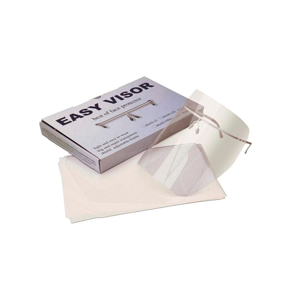 PROTECTOR FACIAL (MONTURA + 10 PANTALLAS)