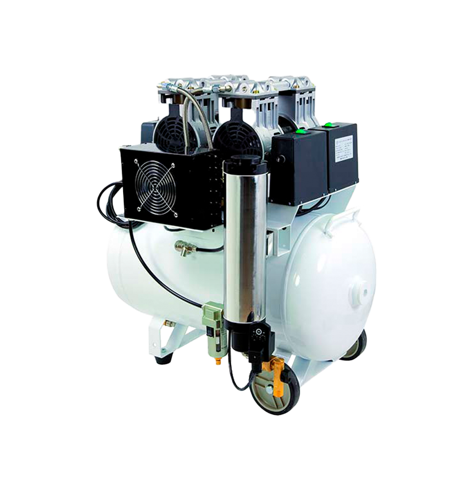 COMPRESOR A PISTON SECO 160L/MIN CON SECADOR