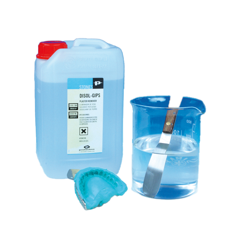 DISOL-GIPS ELIMINADOR YESO Y ALGINATO 3000ml
