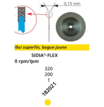 DFS SIDIA-FLEX DISCO DIAMANTE SINTERIZADO (Grano superfino) Ø 200
