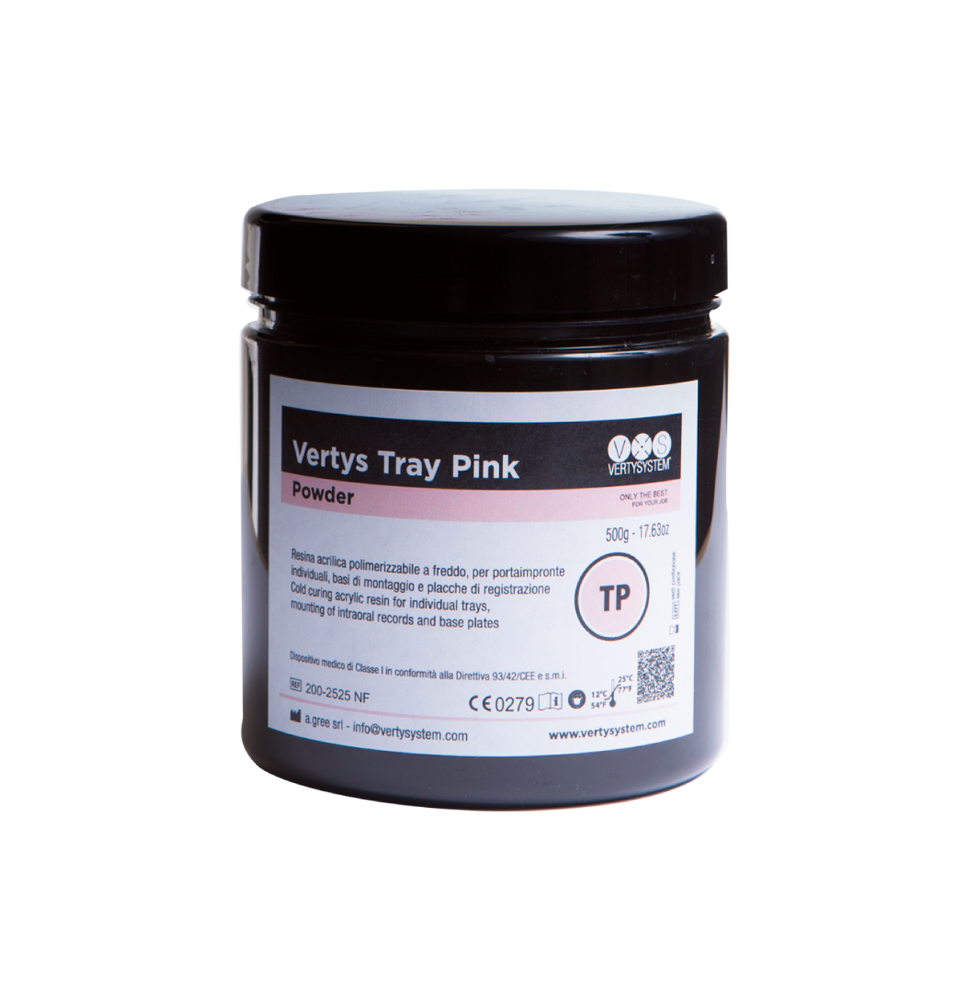 VERTYS TRAY PINK POWDER 500g