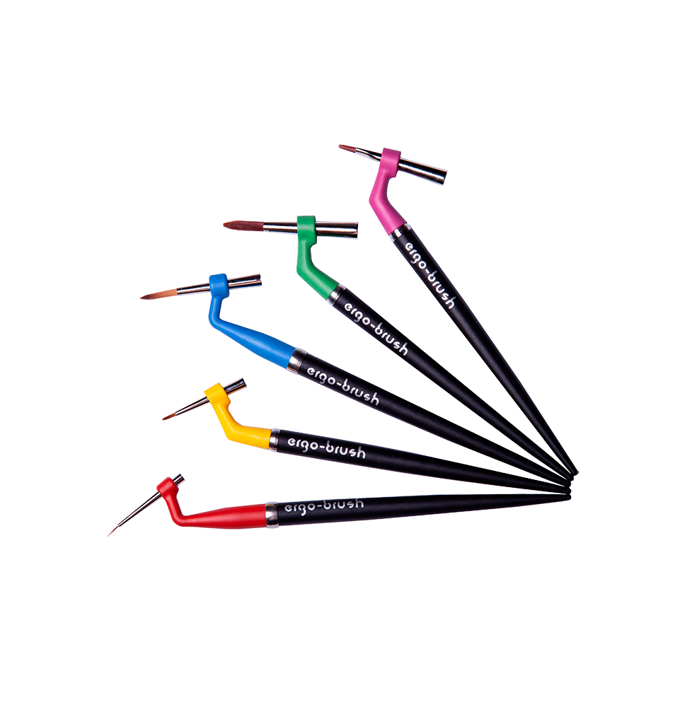 SET DE PINCELES ERGO-BRUSH by Wilky Bunyan
