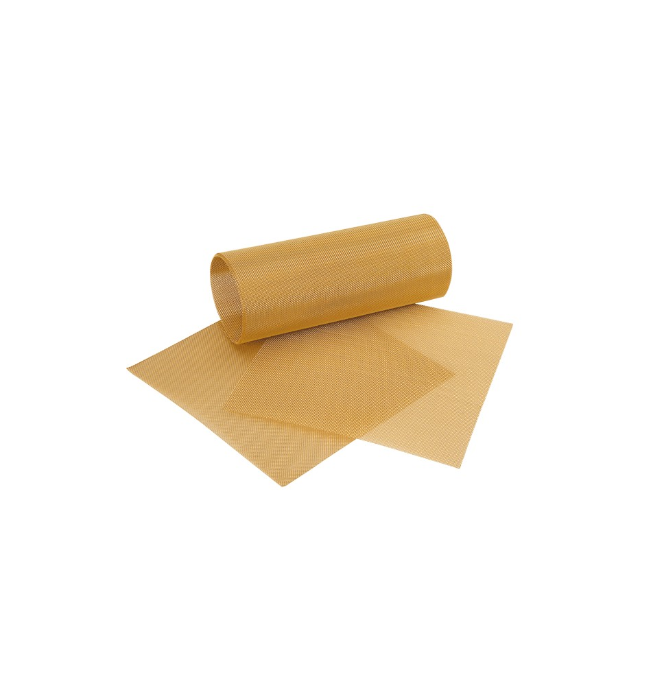 REJILLA REFORZADA dorada rollo (50x10cm)