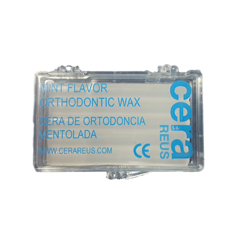 CERA REUS ORTODONCIA MENTOLADA 5 BARRAS 36uds