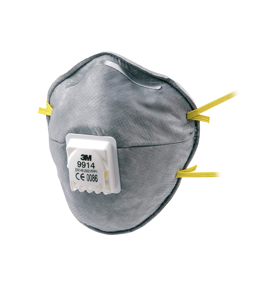MASCARILLA FFP1 CON VÁLVULA DE 3M 10uds