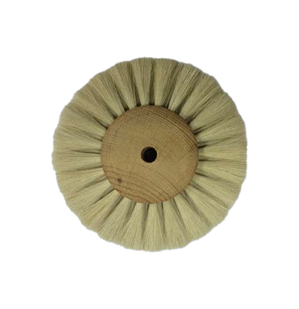 CEPILLO CIRCULAR PELO CABRA CENTRO MADERA RECTO GRANDE Ø80MM 4HIL