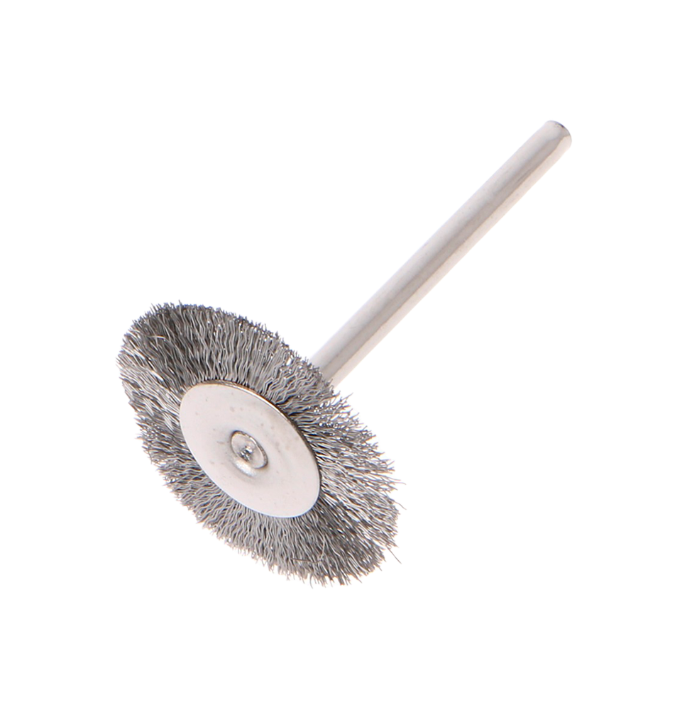 CEPILLO CIRCULAR MINIATURA ACERO INOX ONDULADO Ø22MM