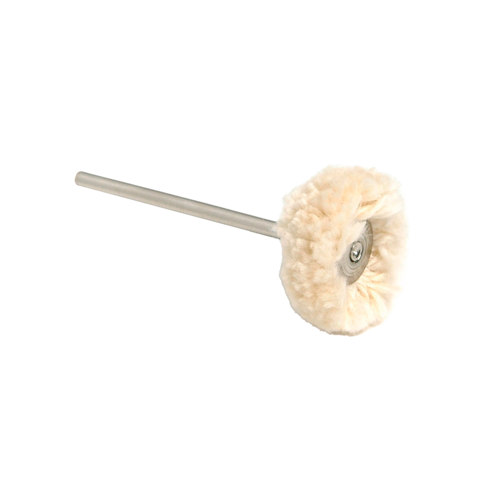 CEPILLO CIRCULAR MINIATURA CON EJE BORREGUITO Ø22MM