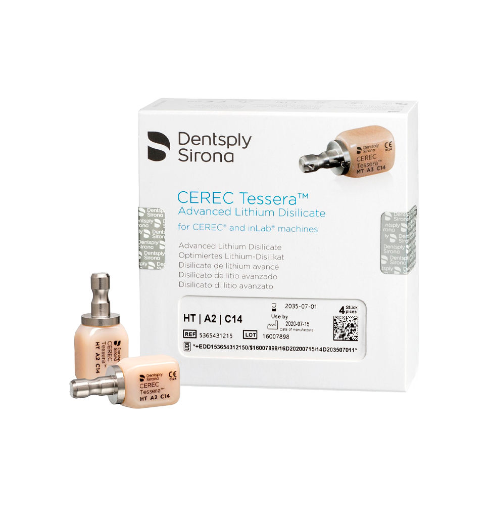 CEREC TESSERA MT/LT BL2 C14 4pcs