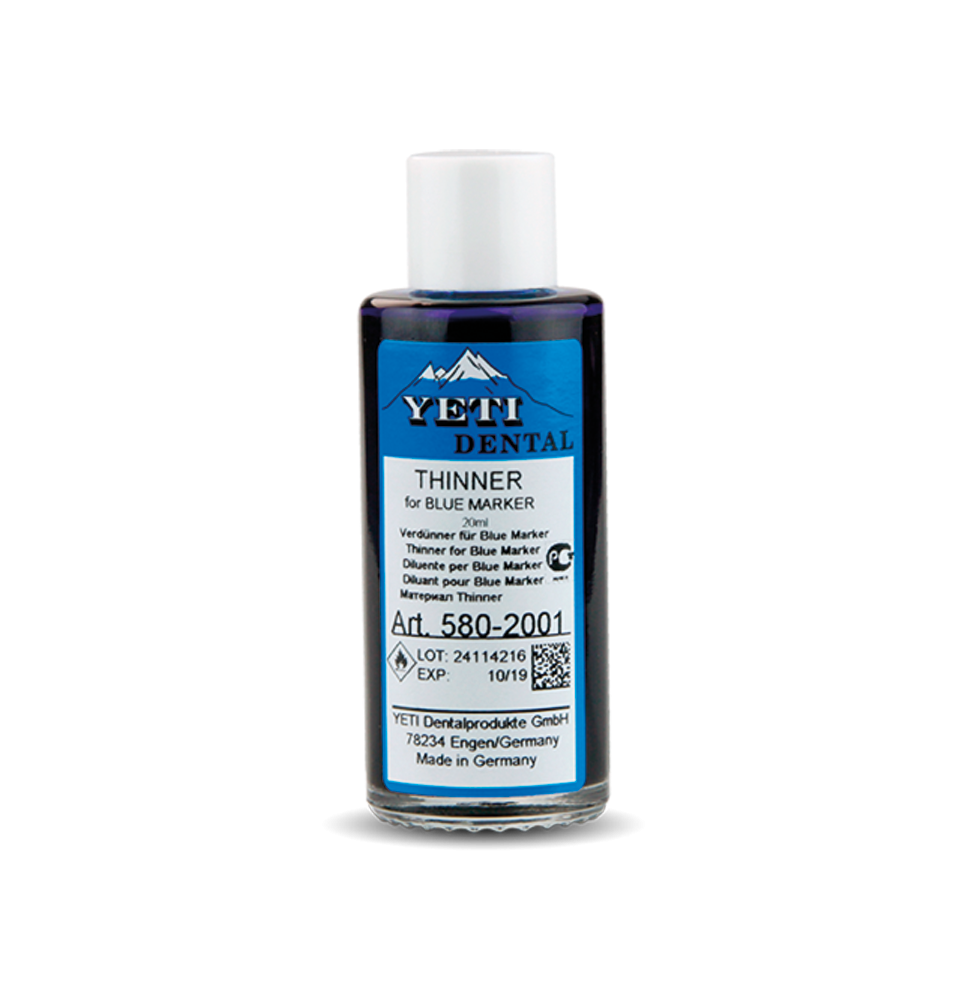 YETI DILUYENTE ESPECIAL PARA BLUE MARKER 20ML