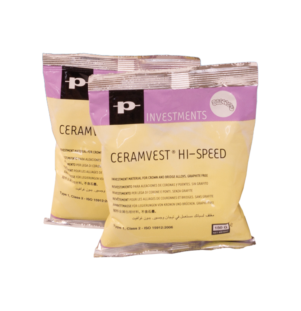CERAMVEST HI-SPEED POLVO 7,5Kg (50x150g)