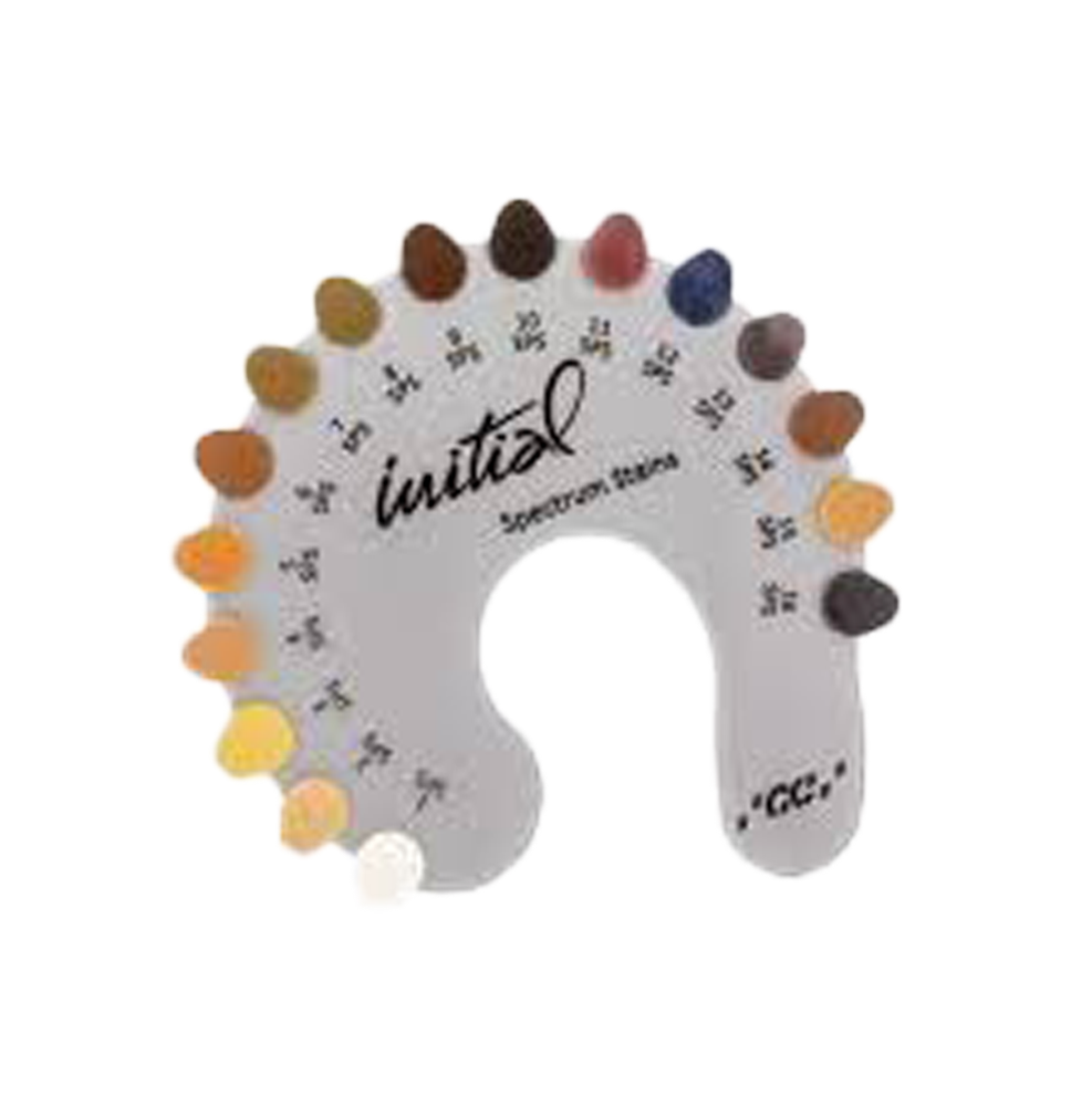 INITIAL SPECTRUM STAIN SHADE GUIDE