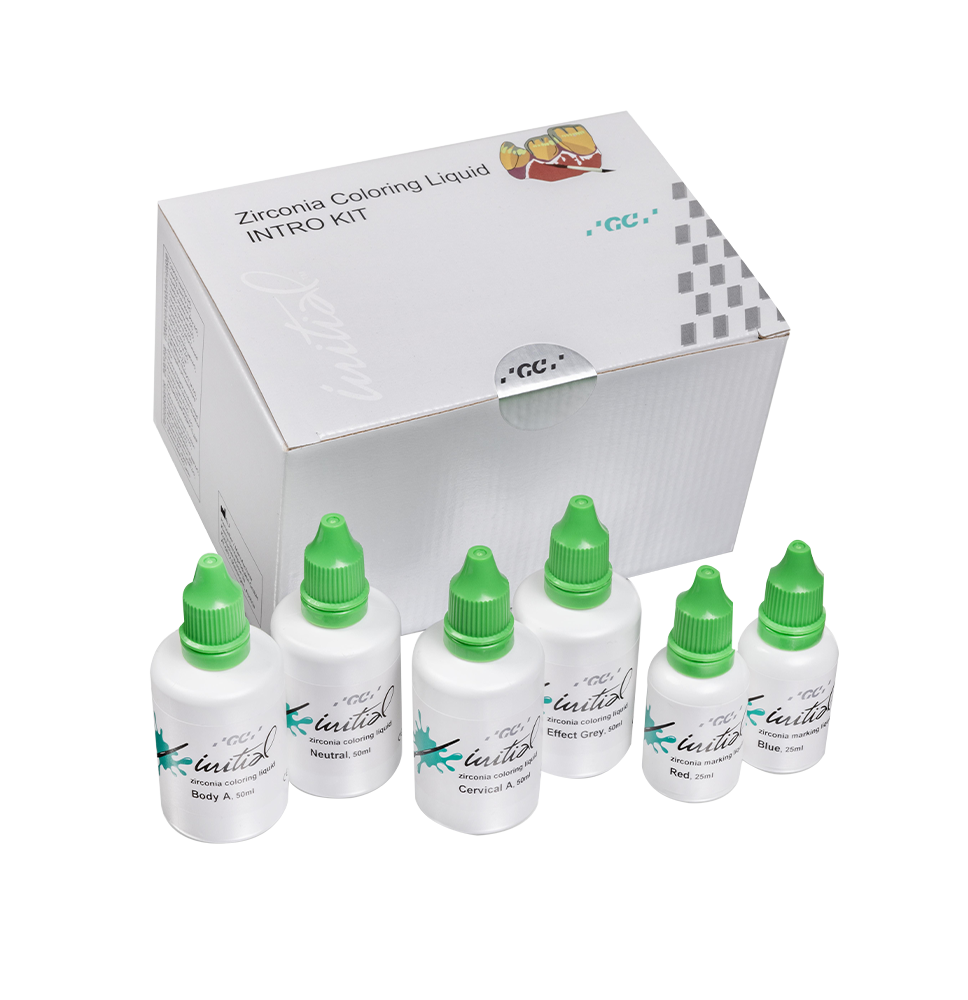 GC INITIAL  ZR COLORING LIQUID INTRO KIT