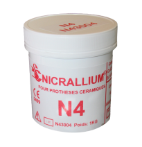 METAL NICRALLIUM N4 CR-CO P/CERAMICA 1Kg