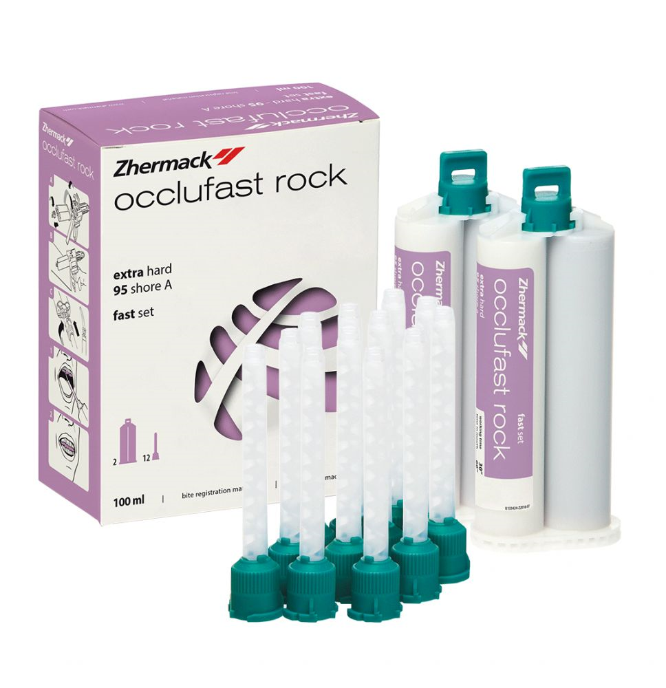 OCCLUFAST ROCK 2x50ml + 12 puntas 
