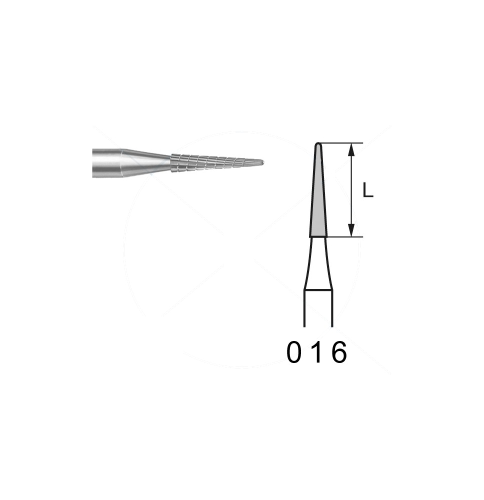 FRESA C. TUNGSTENO LANZA PM ø 016 H136GTI.104.016