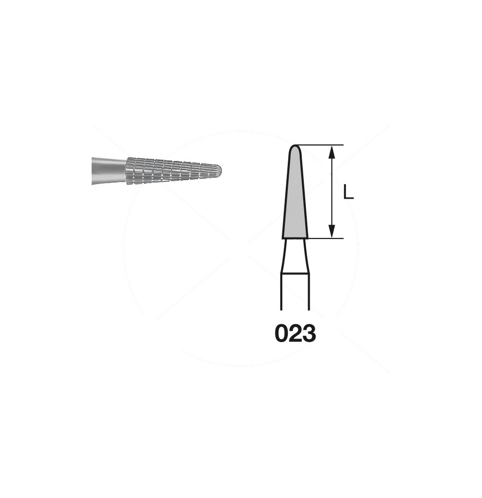KOMET FRESA TUNGSTENO PARA TITANIO PM H138GTI104023
