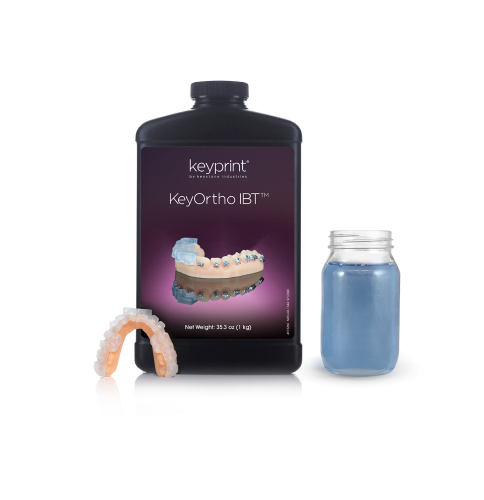 RESINA 3D KEYPRINT KEYORTHO IBT 1KG CLASE I