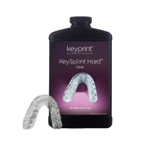 RESINA 3D KEYPRINT KEYSPLINT HARD CLEAR 1KG