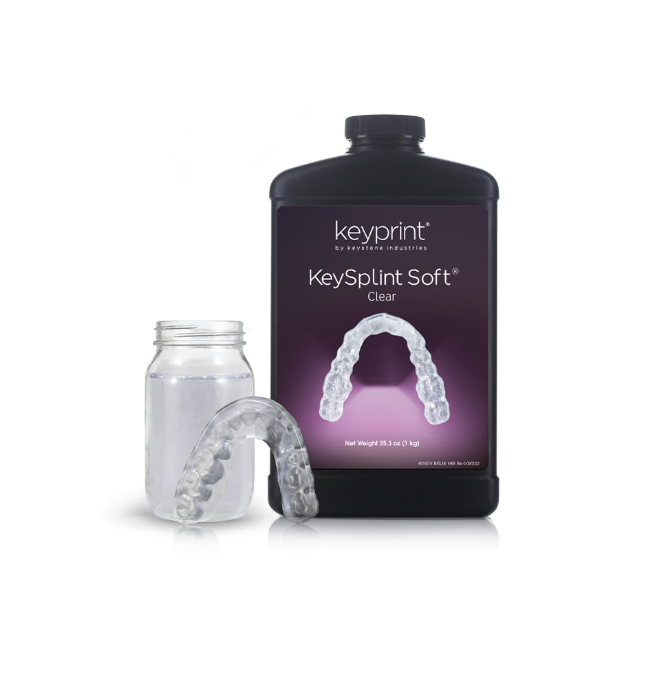 KEYPRINT KEYSPLINT SOFT CLEAR 1KG