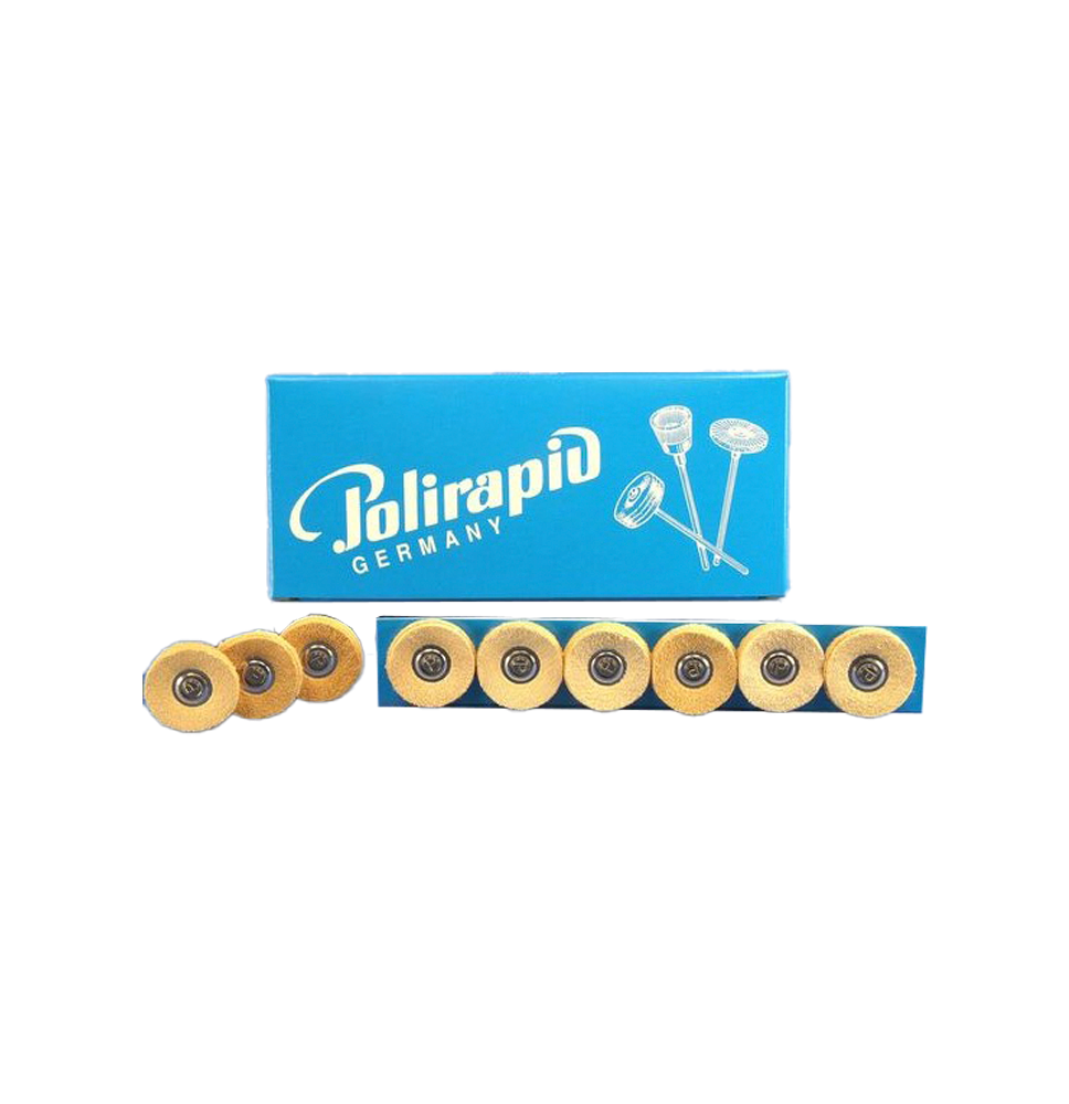 CEPILLO DE PIEL CON EJE MONTADO Ø 21mm 1ud