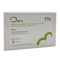 DENTAL MIV HI-SPEED POLVO Y LÍQUIDO 4KG(25X160G)+1000ML