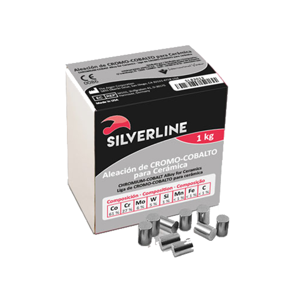 SILVERLINE CROMO COBALTO PARA CERAMICA