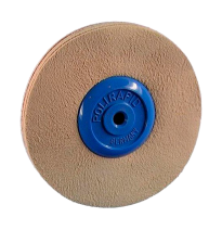 CEPILLO PIEL DE GAMUZA Ø90mm 1ud
