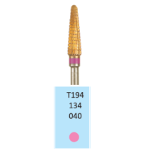 HORICO FRESA DE TUNGSTENO DORADA T194.134.040 (Para aleaciones, acrílicos y titanio)