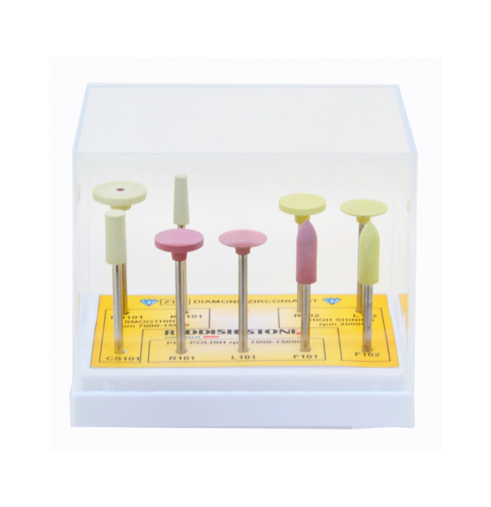 KIT INTRO PULIDO ZIRCONIO REDDISH STONE
