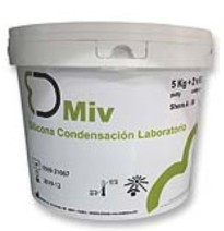 DENTAL MIV SILICONA DE LLAVES 5 Kg + 2 catalizadores