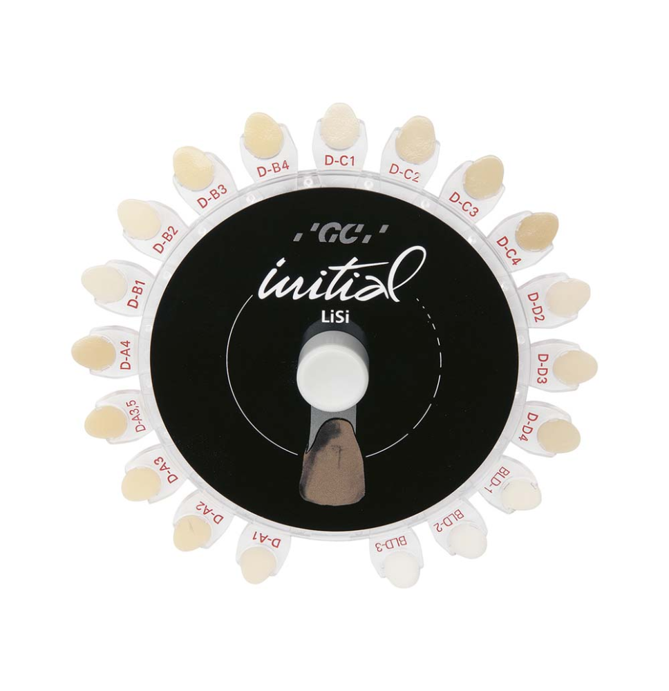INITIAL LISI SHADE GUIDE COLORES DENTINA (1CD)
