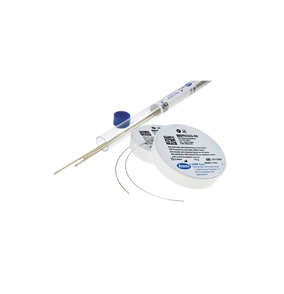 LEONE SOLDADURA ORTODONTICA EN BARRA Ø 1mm 10g