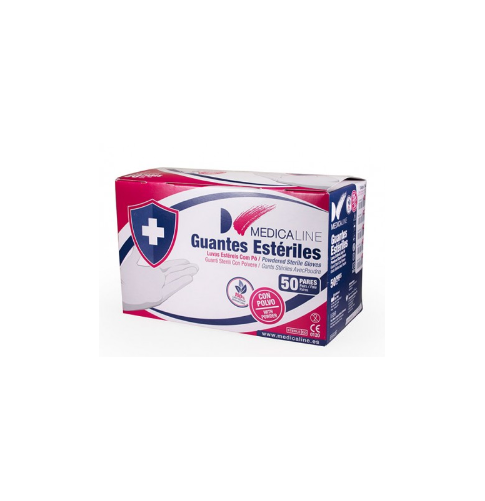 GUANTES LATEX ESTERILES