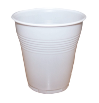 VASOS PLÁSTICOS BLANCOS 160 cc (3000u.)