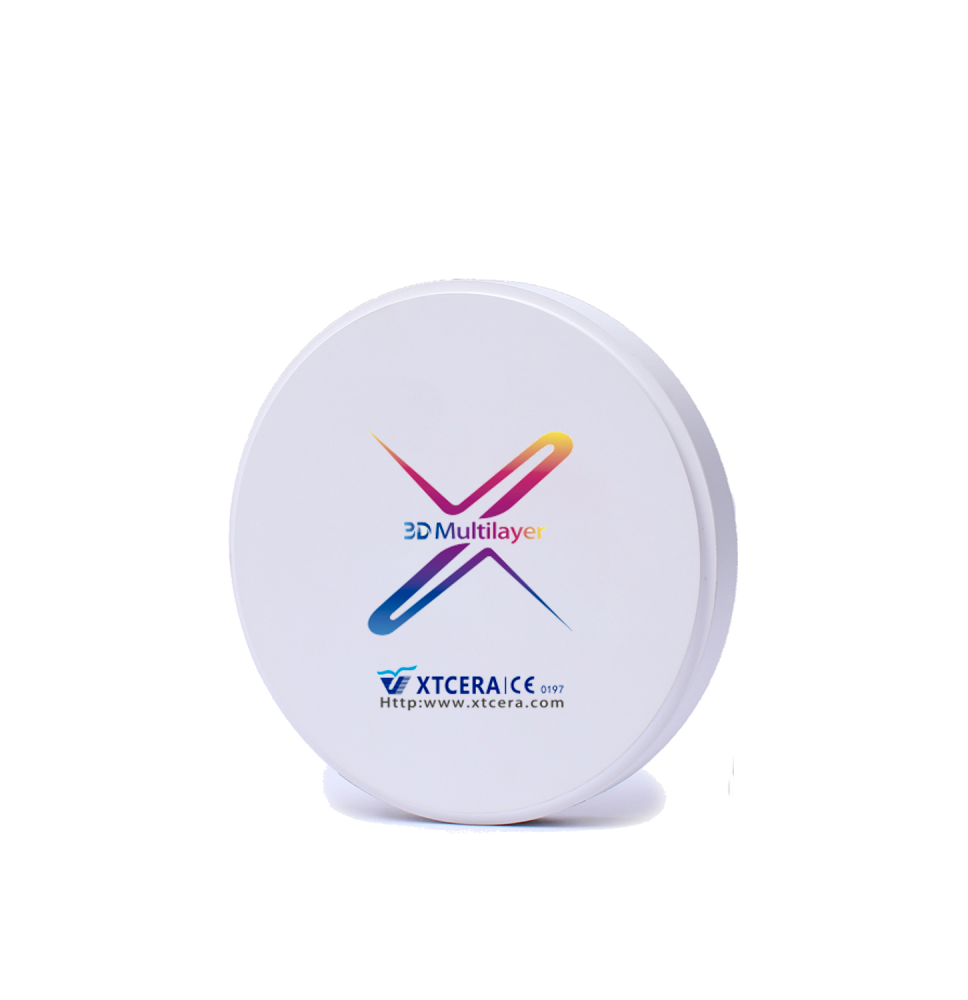 DISCO ZIRCONIO XTCERA 3D MULTILAYER 95MMx20