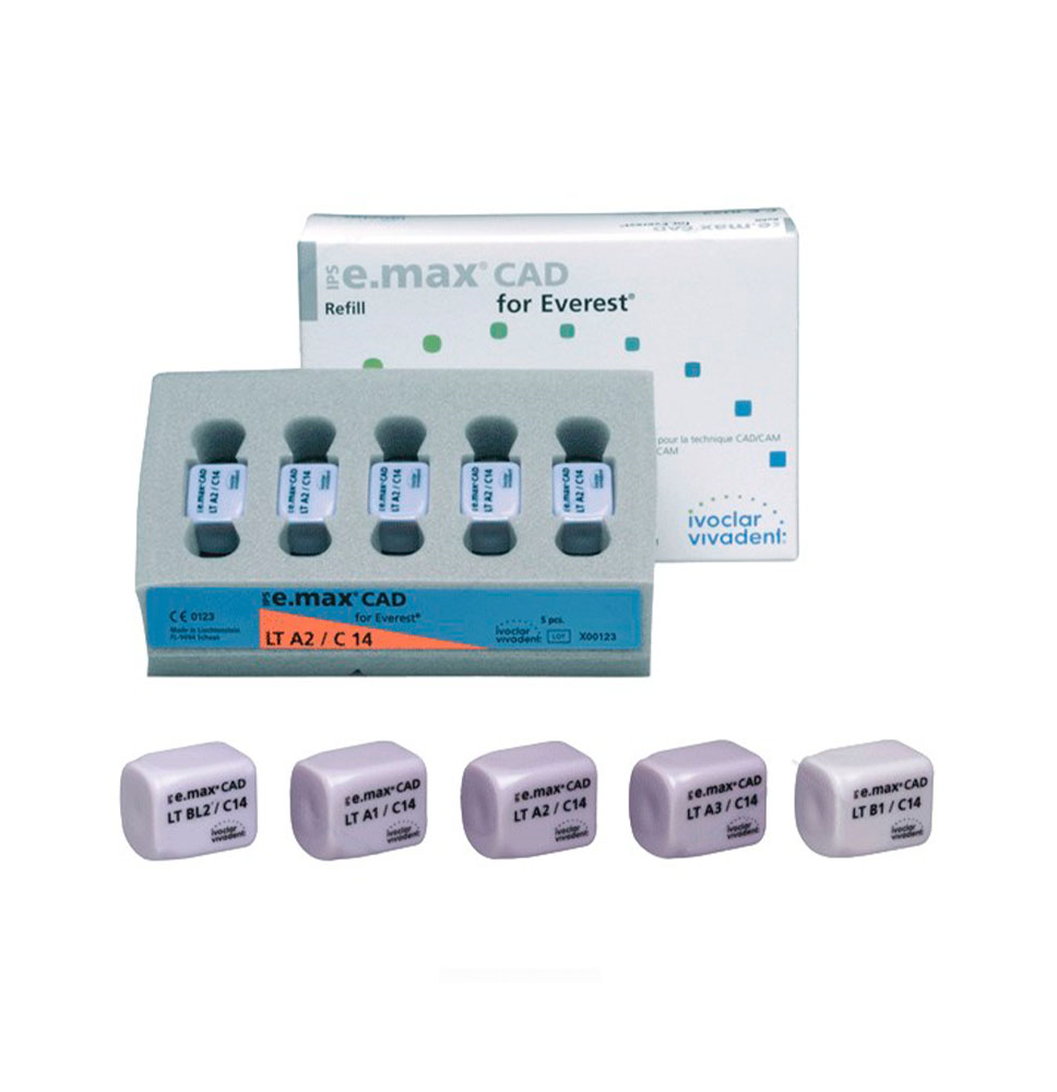 IPS e.max CAD CEREC/inLab LT C14/5