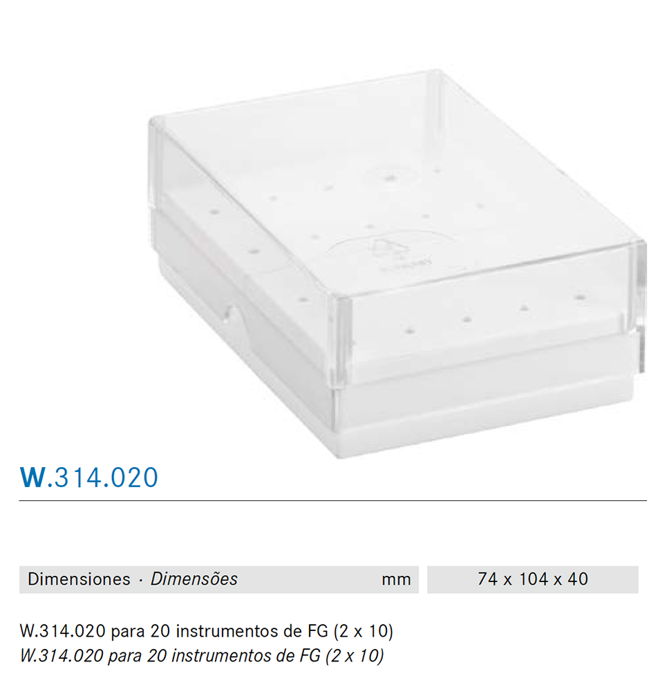 FRESERO KOMET W314.314 FG (2xZ3) 20 fg