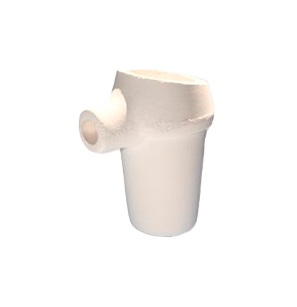 CRISOL OXIDO DE SILICIO TIPO DUCATRON SERIE 3 PICO LARGO DOBLE CAPA